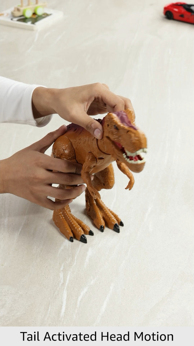 トイザらス Mighty Megasaur Twist and Bend Roaring T Rex : Amazon
